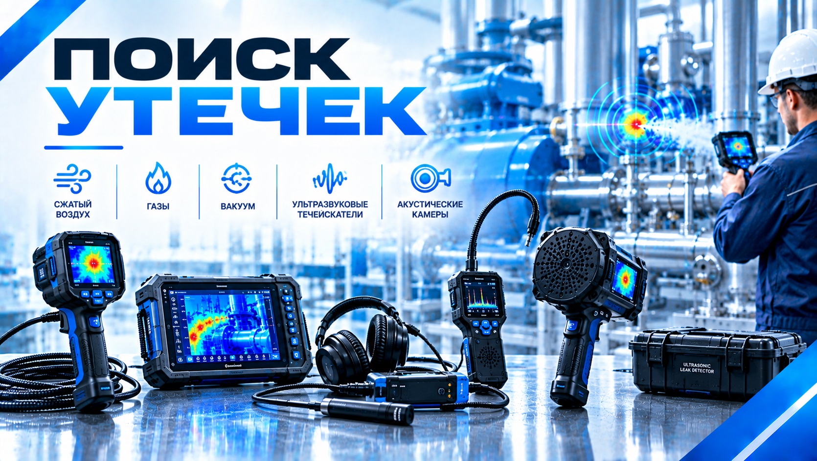 Поиск утечек