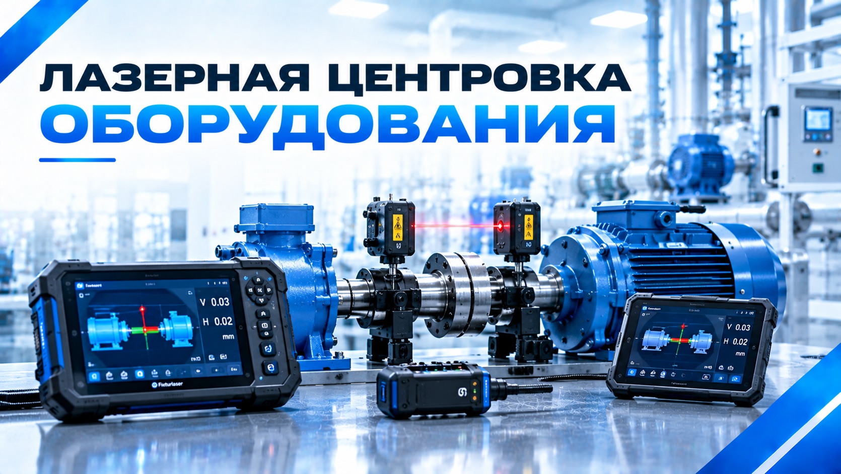 Лазерная центровка валов
