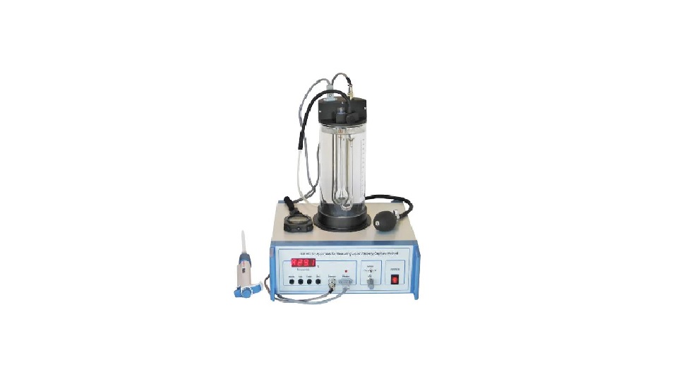 Измерение вязкости жидкости капиллярным методом LMEC-12