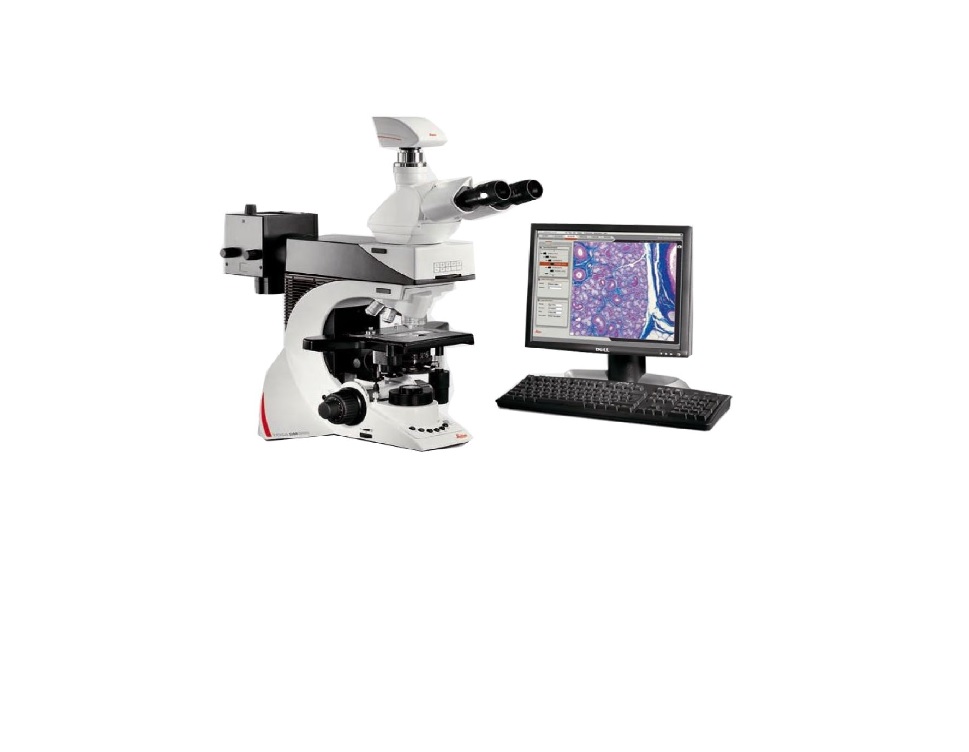 Микроскоп анализатор размера частиц эмульгированного асфальта